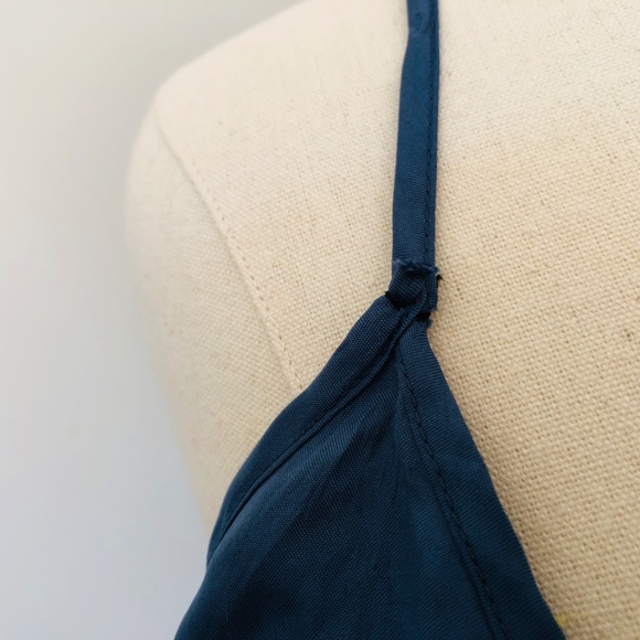 Pullover Slip Nightgown Lauren Conrad maternity Navy Blue Medium - Picture 4 of 8